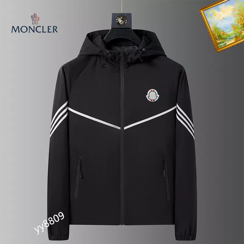 moncler veste manches longues pour homme s_1276642:Moncler veste cuir homme2